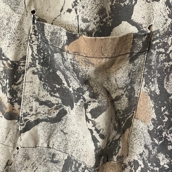 Vintage 90s Natural Gear Camo Grunge Gorpcorp Outdoors Thrashed Country Hunting - Picture 5 of 10